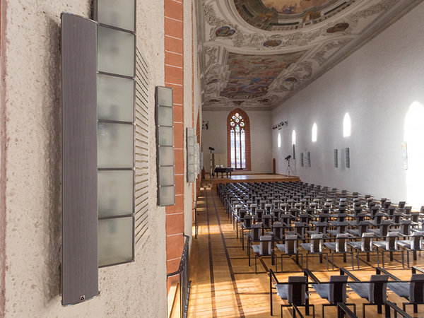 Sound system in monument protection - Franciscan monastery Saalfeld