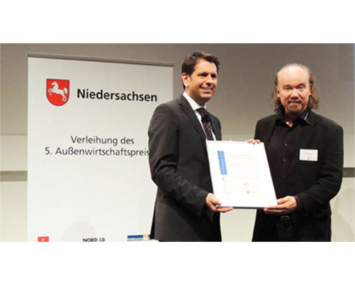 Pan Acoustics Nominierter beim Niedersächsischen Außenwirtschaftspreis 2014