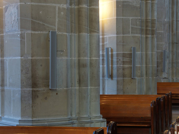 33 Pan Speakers P 8-15-Pi ensure the best speech intelligibility in the Bern Cathedral.