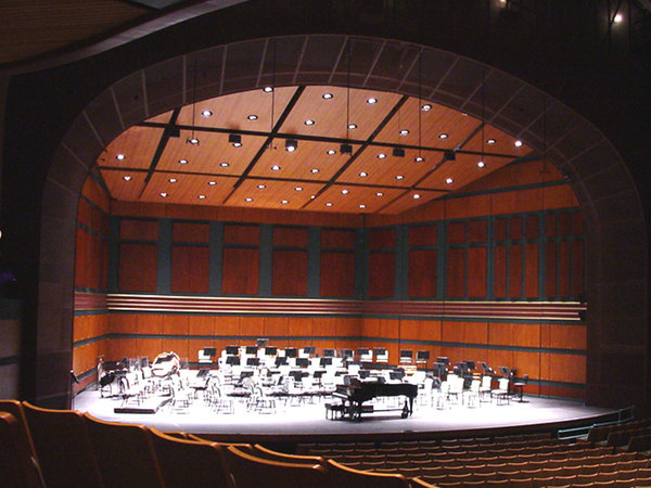 ACS Konzerthalle Hult Center Eugene USA